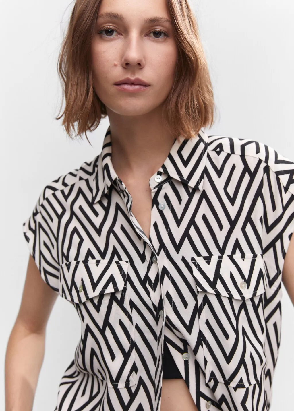 Camicia fluida oversize
