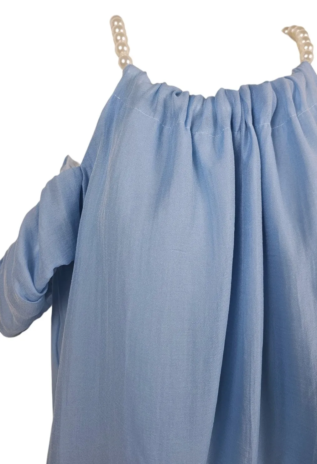 Camicia oversize con perle