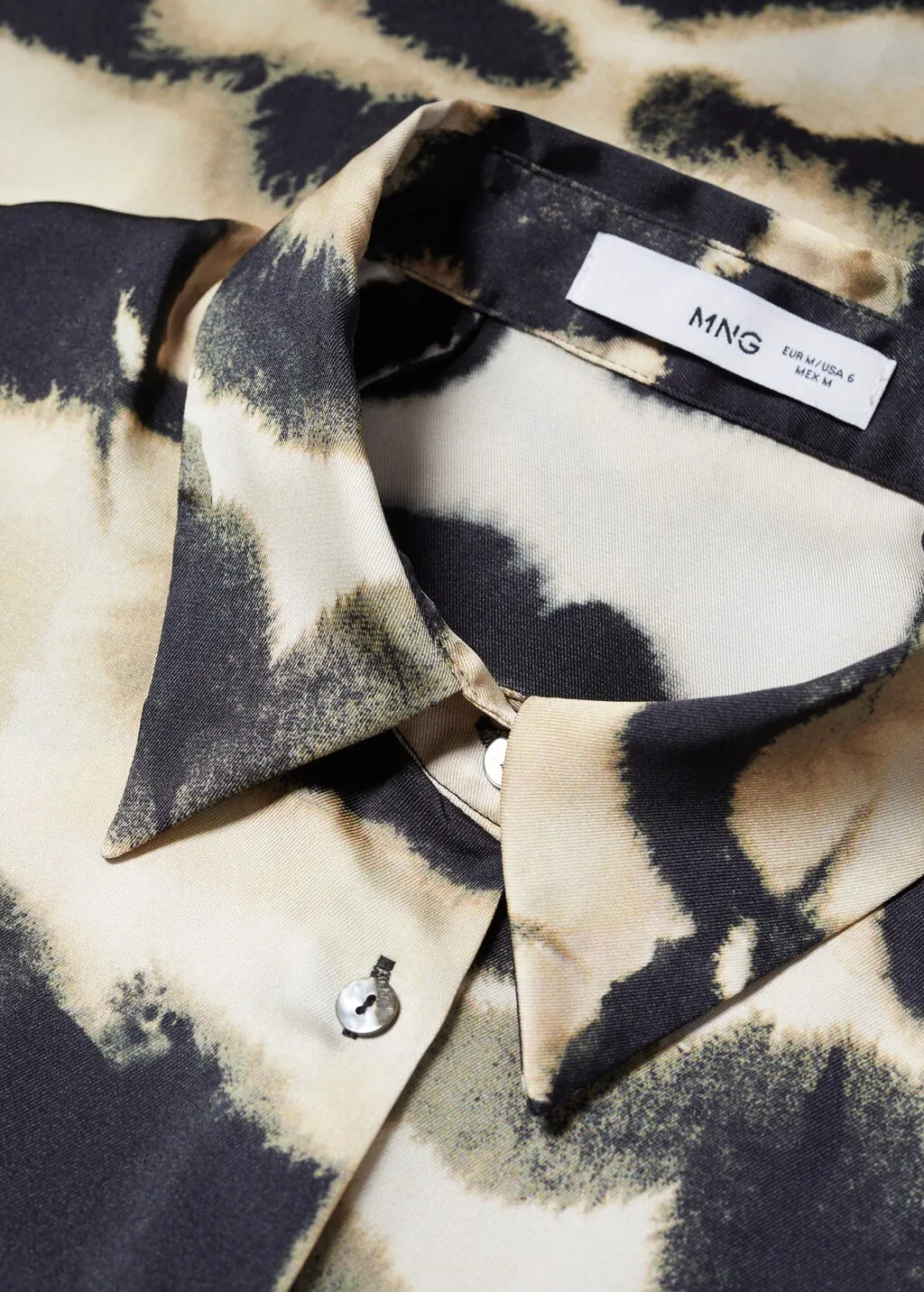 Camicia oversize stampata