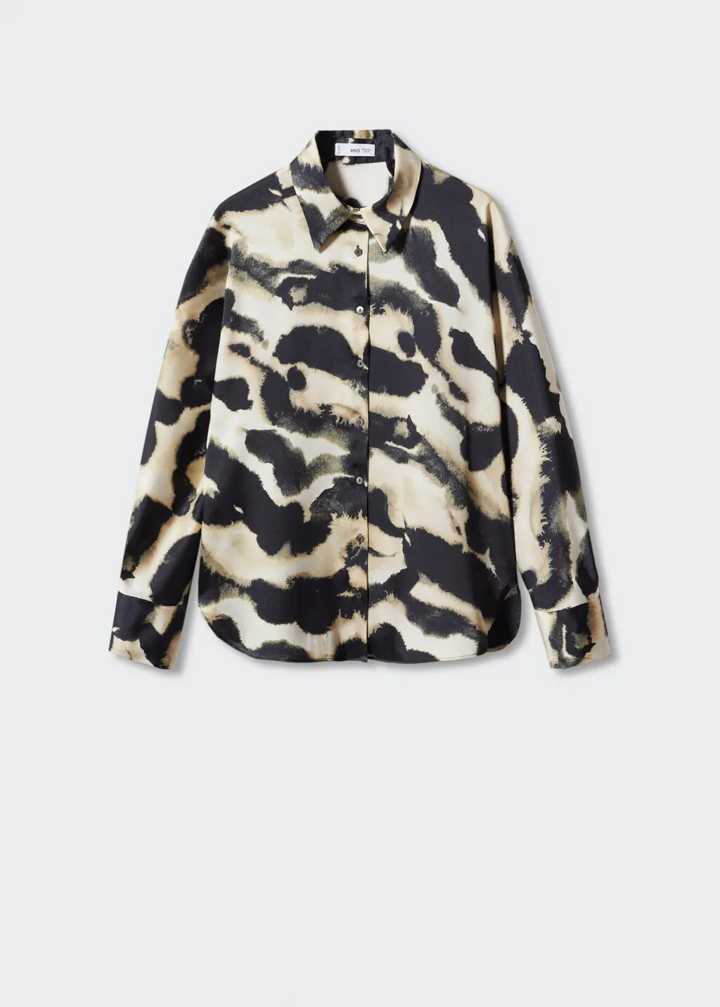 Camicia oversize stampata