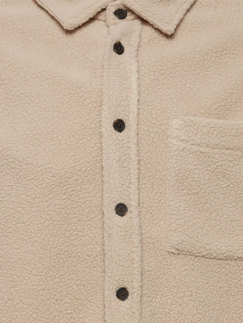Camicia Uomo in sherpa con taschino