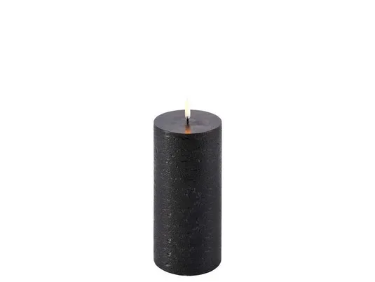 Candela LED 7,8 x 15,2 cm Rustic Forest Black - Uyuni Lighting | Acquista online