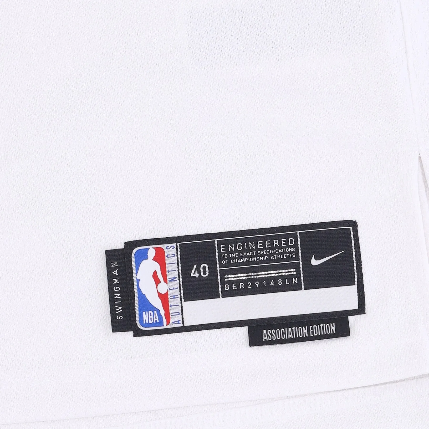 Canotta Basket Uomo Nba Dri-fit Swingman Jersey Association Edition 2022/23 No 0 Jayson Tatum Boscel White