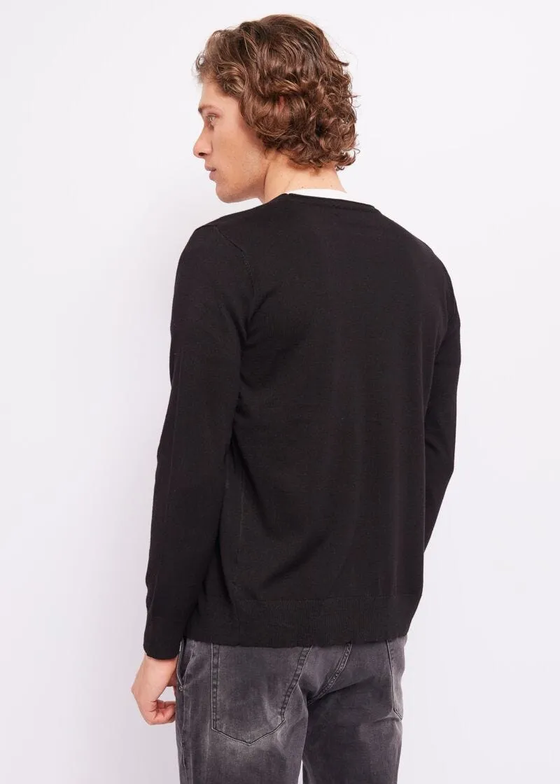 Cardigan con bottoni