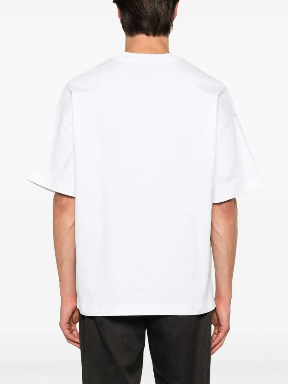 Carhartt T-shirt Bianco Uomo Stampa Work in Progress
