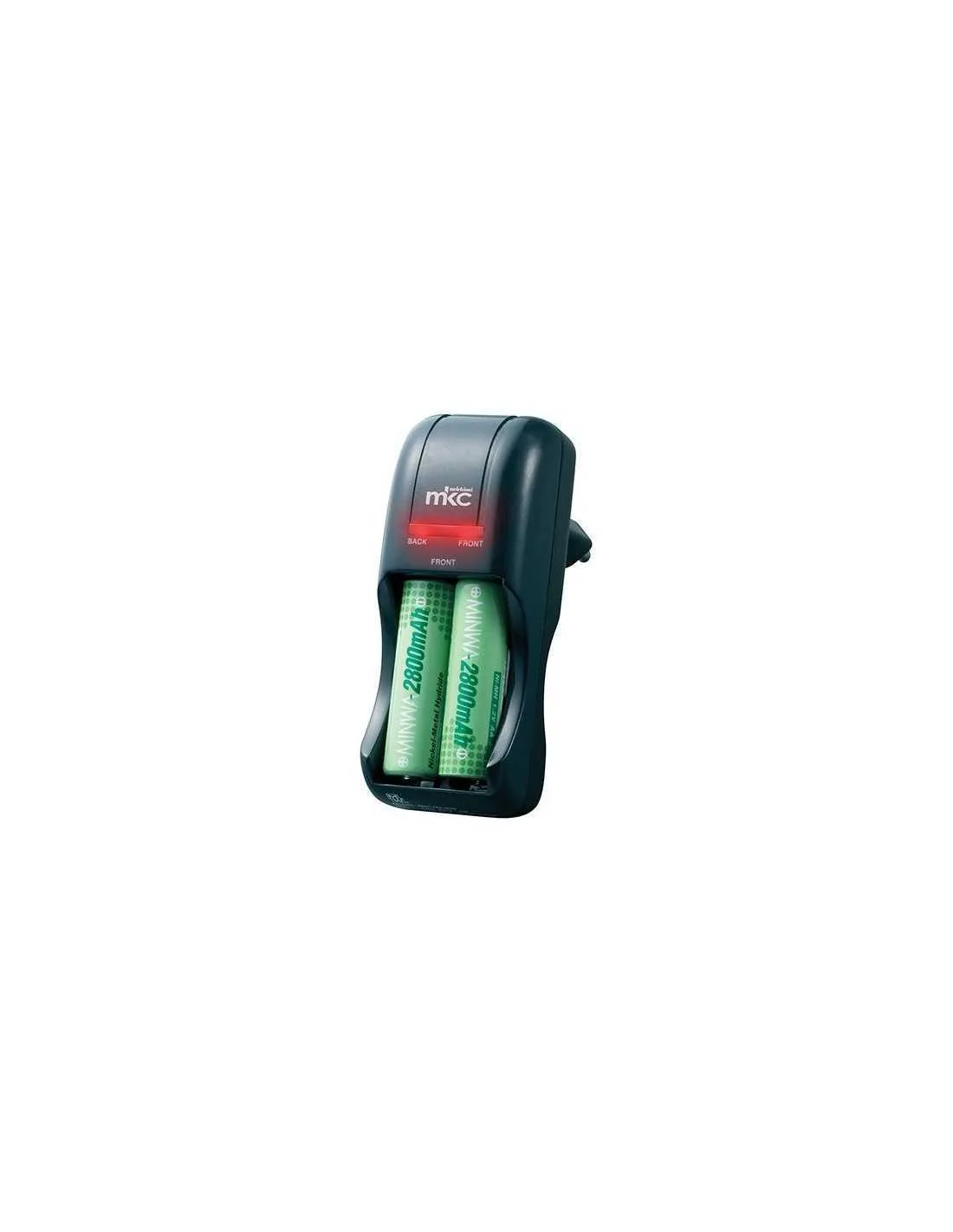 Caricabatterie per batterie ricaricabili Stilo AA e Ministilo AAA Melchioni 491929024, Spie di funzionamento