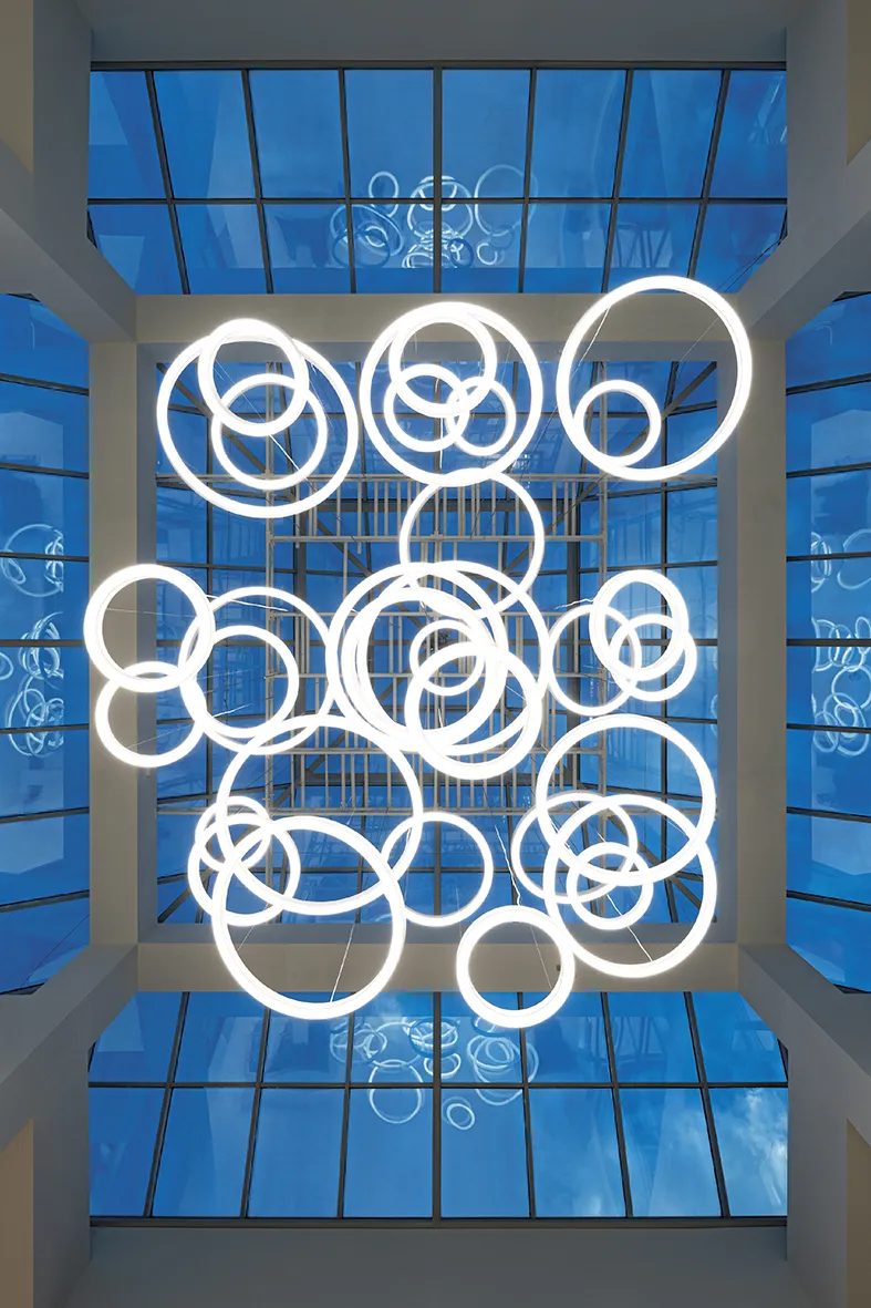 CERCLE – SOSPENSIONE LED 43W 4K B DALI