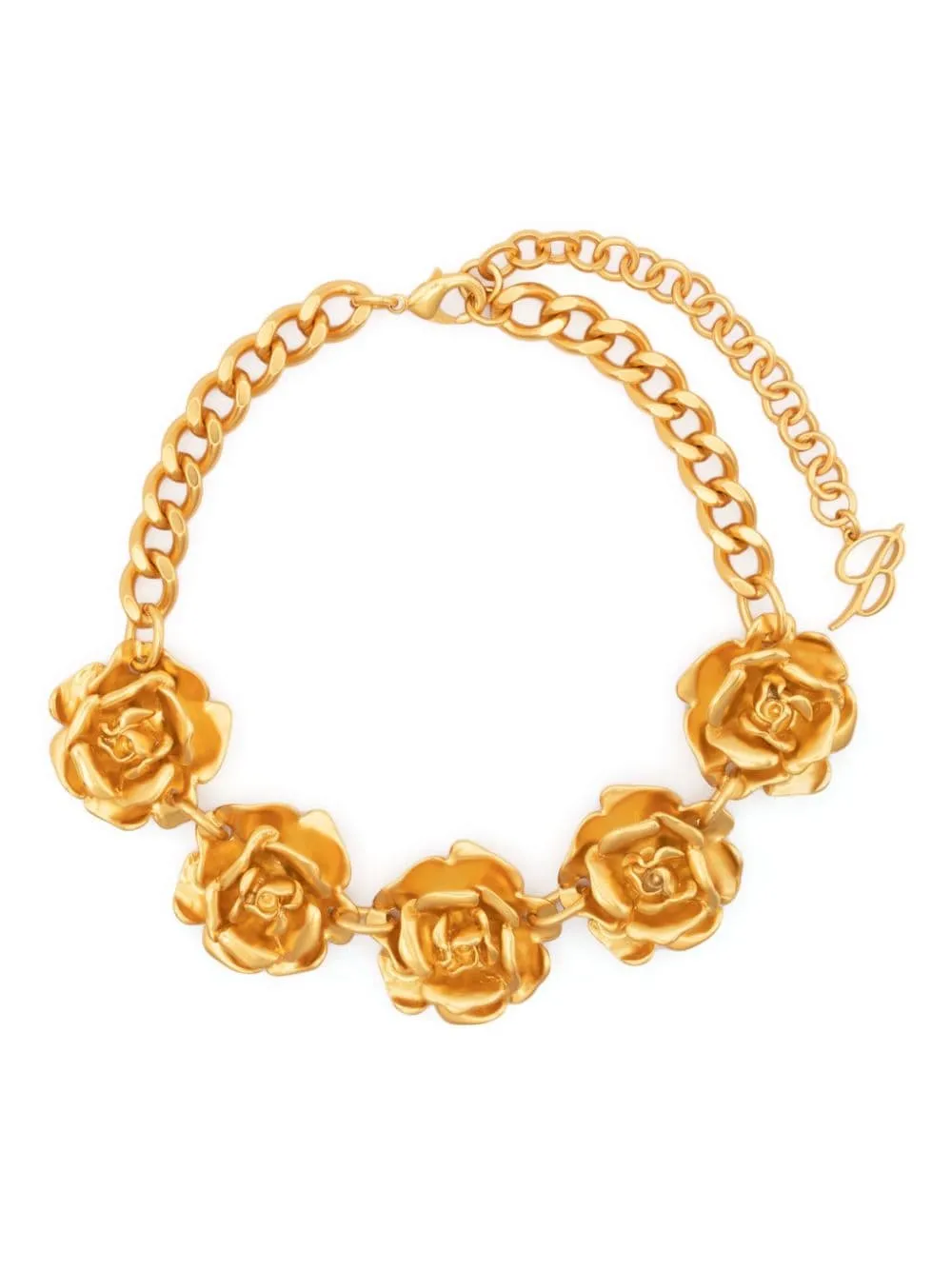 Choker a catena in oro - donna