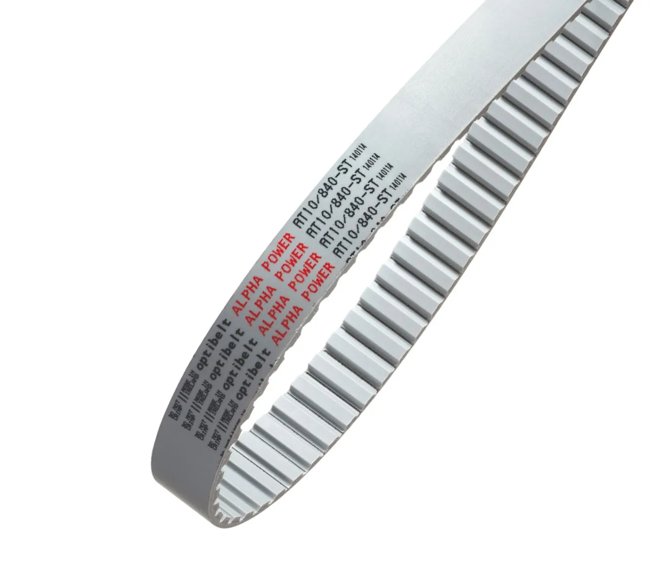 Cinghia sincrona OPTIBELT, 125 denti, passo 10mm, dimensioni 1250mm x 32mm