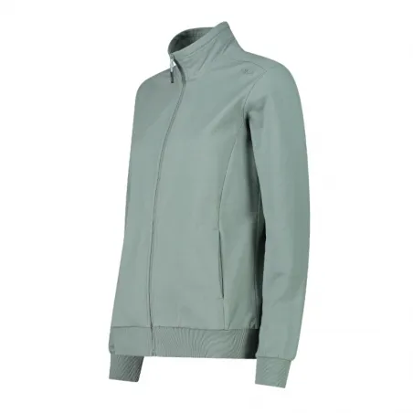 CMP   donna    Felpa con zip in cotone stretch E386