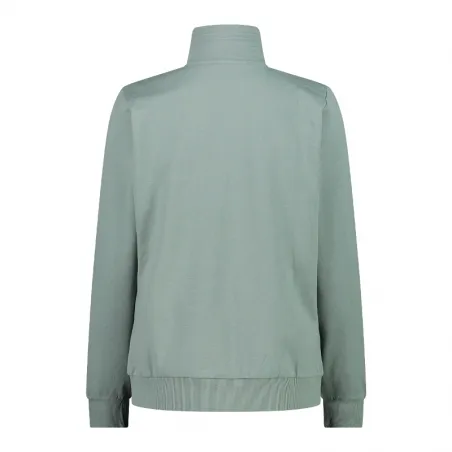 CMP   donna    Felpa con zip in cotone stretch E386