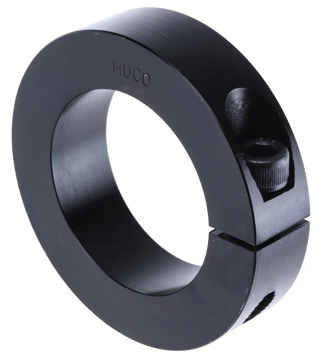 Collare per albero Huco 046101050, Pezzo singolo, Morsetto a vite, Ø asta 50mm, Ø esterno 78mm, foro M8 x 25, in