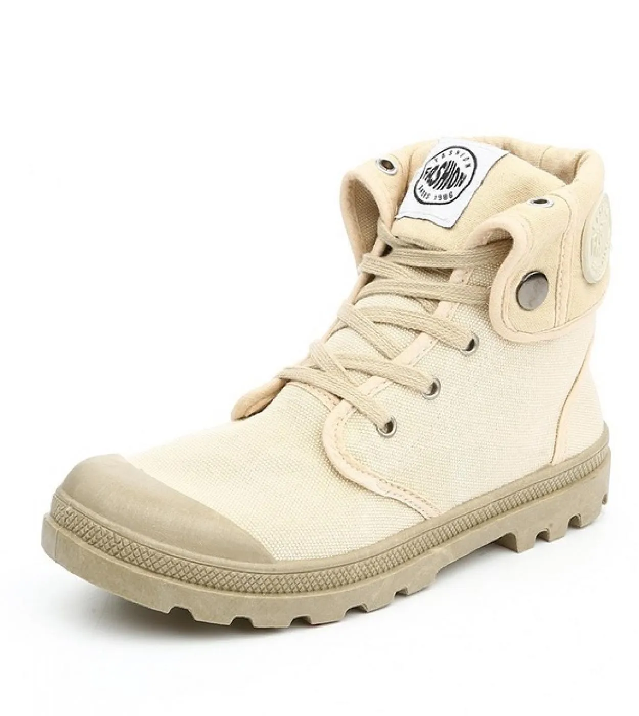 Comemore Womens Canvas Boots  2022 Autumn Retro Casual Female Shoes High Top Sneakers Women Flanging Fashion Combat Boo