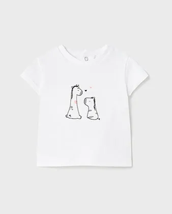 Completo tre pezzi composto da felpa rosa t-shirt bianca e pantalone in fantasia zebrata 4-12 mesi