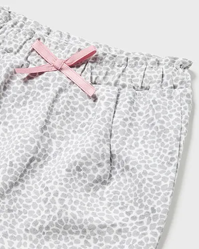 Completo tre pezzi composto da felpa rosa t-shirt bianca e pantalone in fantasia zebrata 4-12 mesi