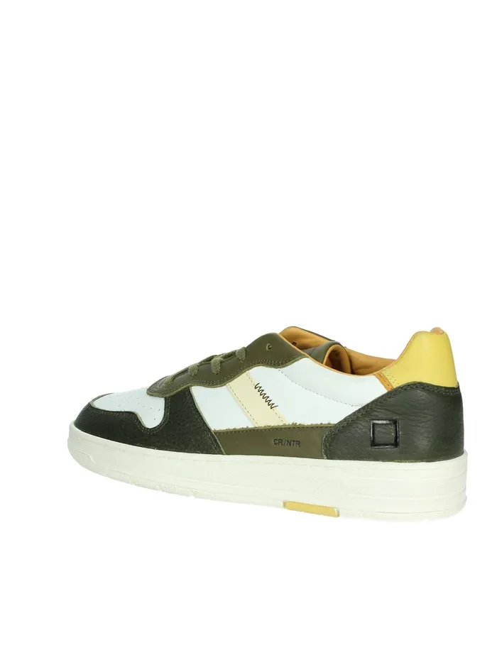 D.A.T.E.  SNEAKERS BASSA M391-C2-NT-WA BIANCO/VERDONE