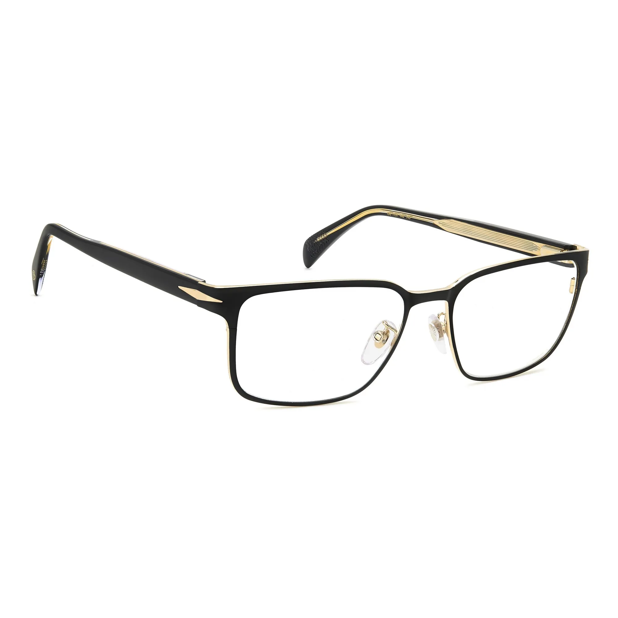   David Beckham DB 1137 - I46 Oro Nero Opaco | Occhiale Da Vista Uomo 