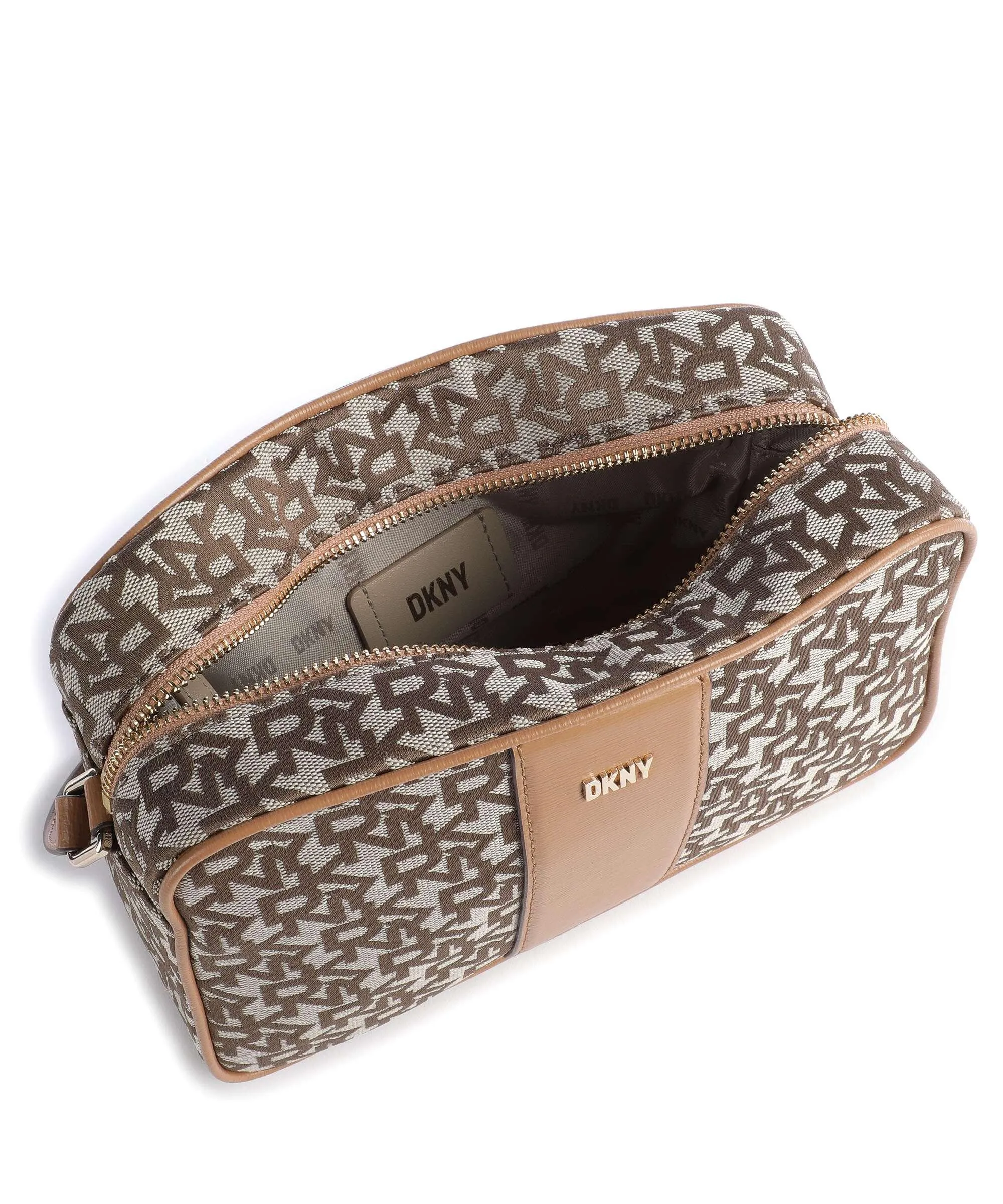 DKNY Bryant Borsa a tracolla poliestere marrone  