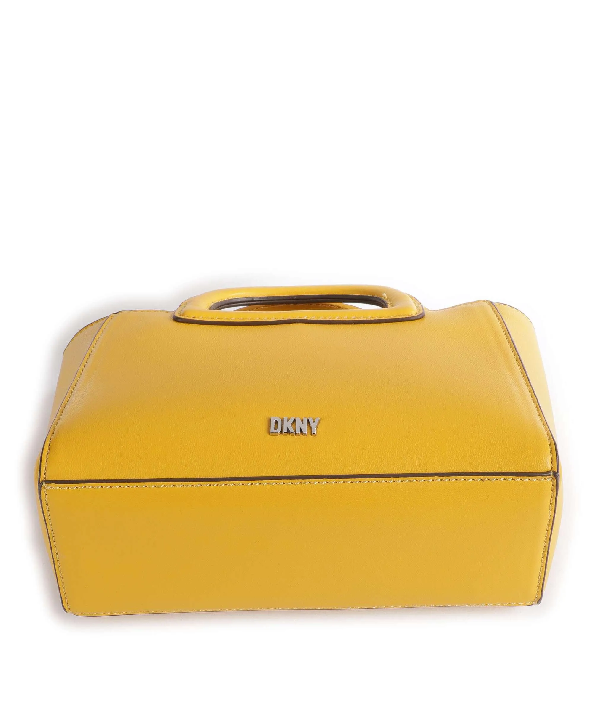  DKNY Drew Borsa a mano pelle sintetica giallo  