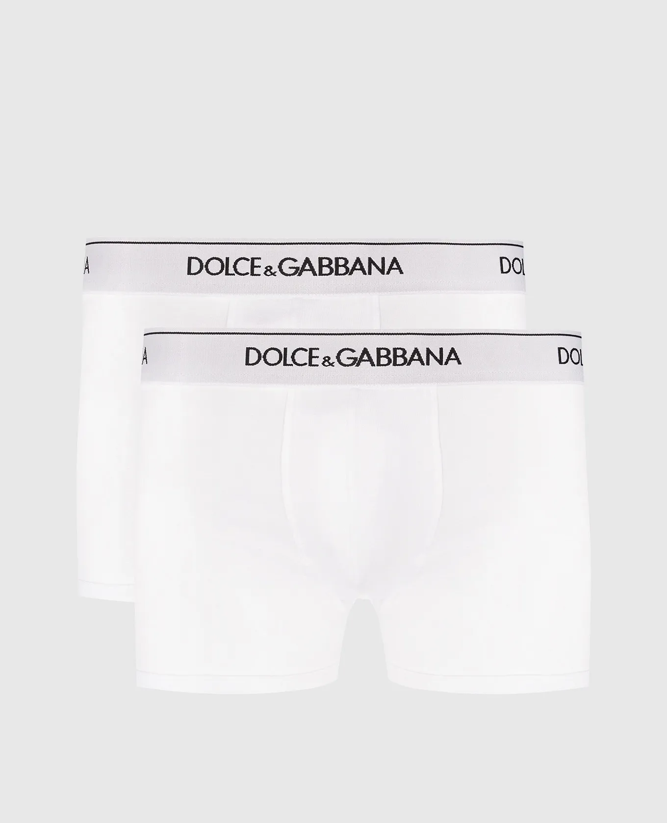 Dolce&Gabbana Set di boxer bianchi con logo M9C07JONN95