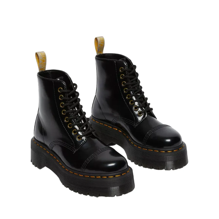 Dr. Martens stivale con zeppa Sinclair Vegan 26410001 nero