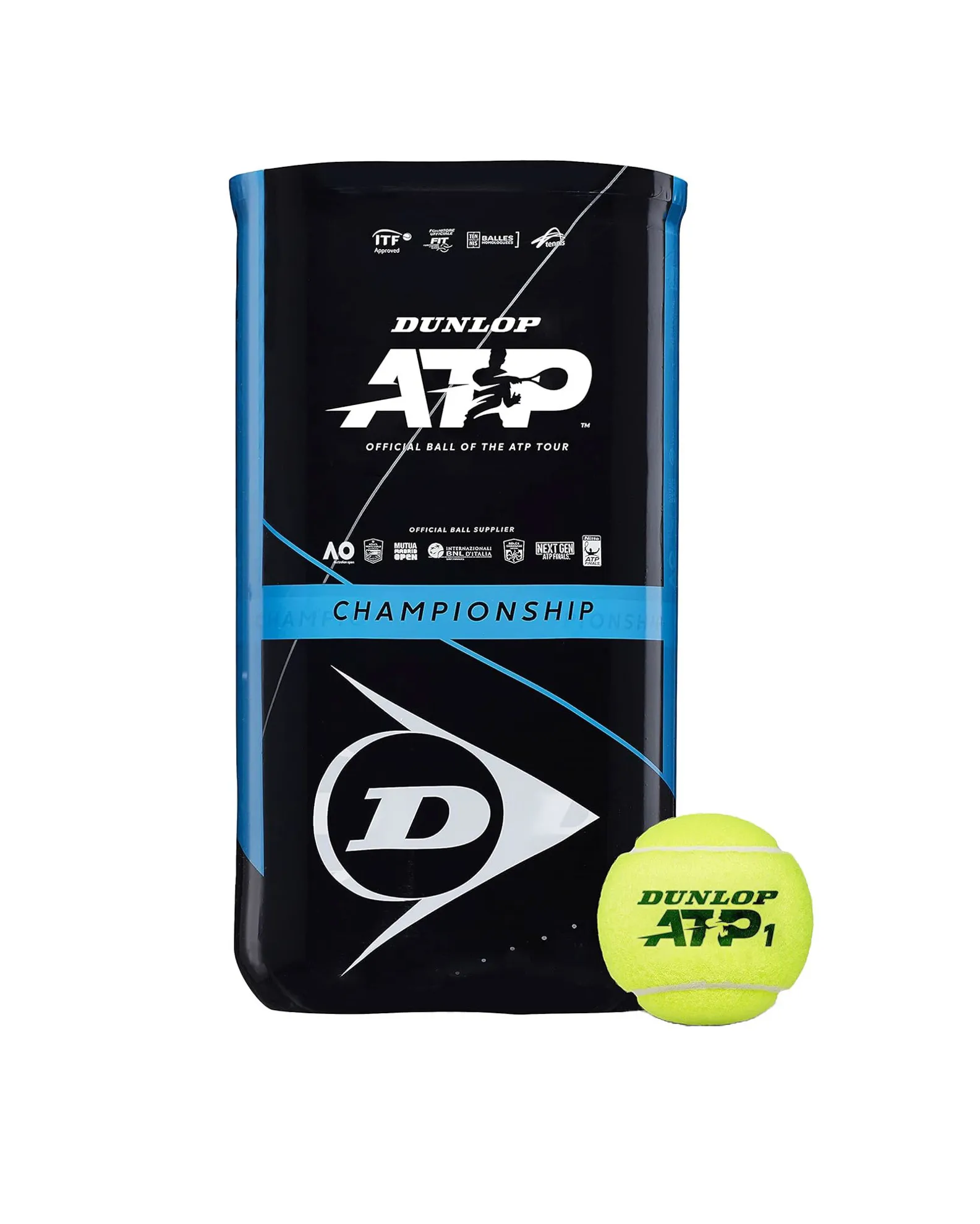 DUNLOP - Set 2 x 4 palline da tennis ATP CHAMPIONSHIP                                            Previous productDUNLOP - Racche