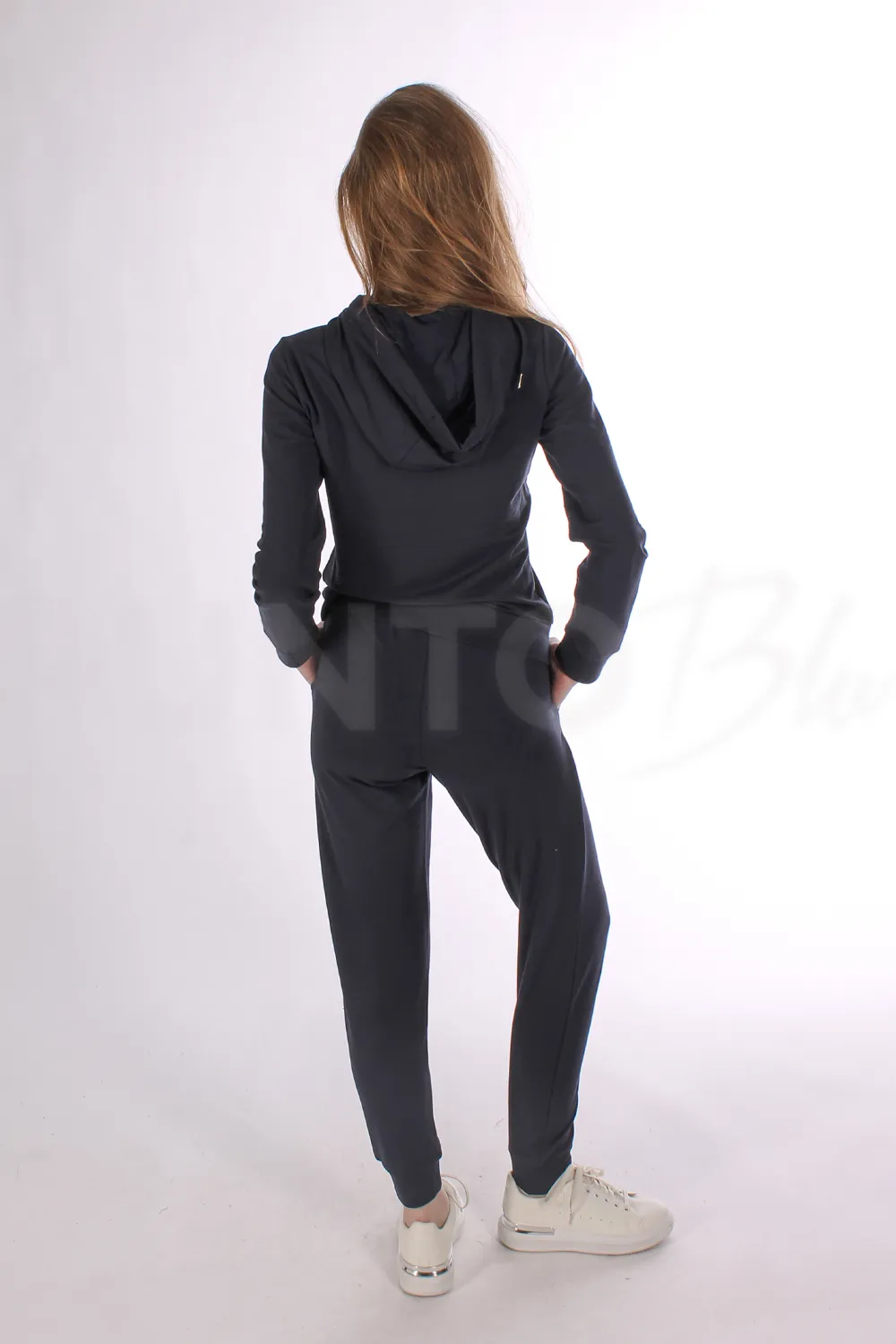 EA7 | FELPA CON ZIP EVOLUTION - Punto Blu