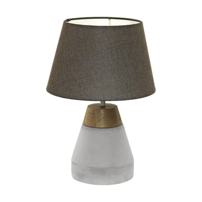 Eglo TAREGA Lampada da tavolo Marrone, Grigio, 1-Luce