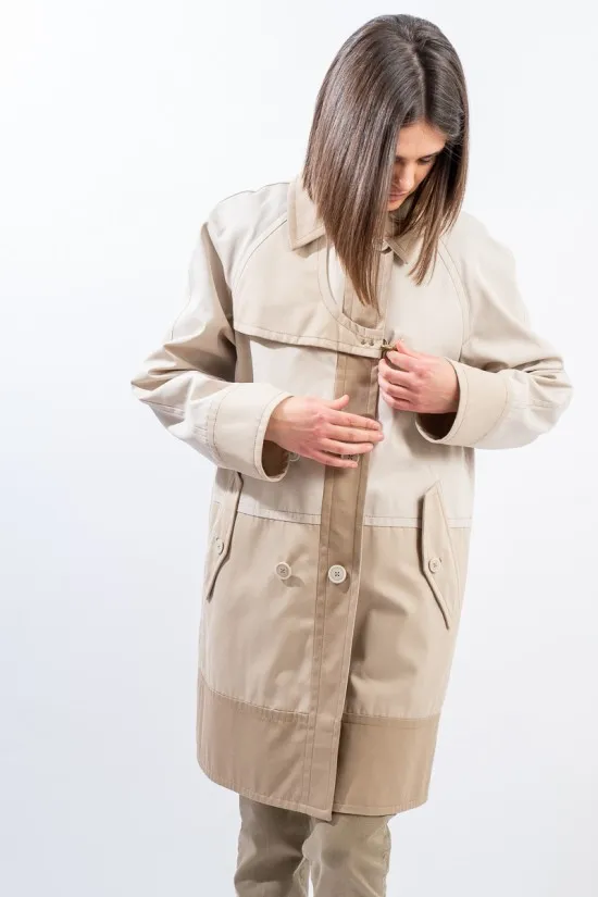FAY JACQUELINE TRENCH DOPPIO PETTO NAW62483200RHJ 5262