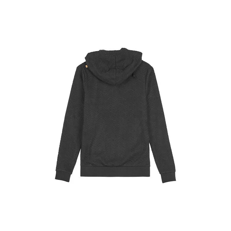 Felpa con cappuccio Picture Doudou Zip da donna (nero)