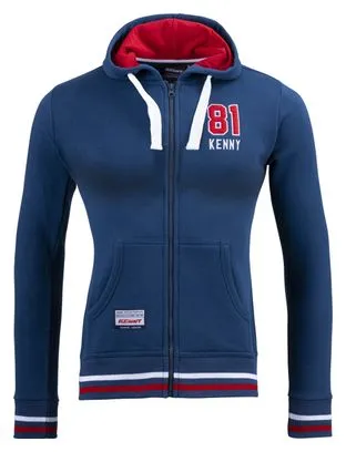 Felpa con zip Kenny Academy donna navy