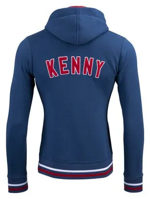 Felpa con zip Kenny Academy donna navy