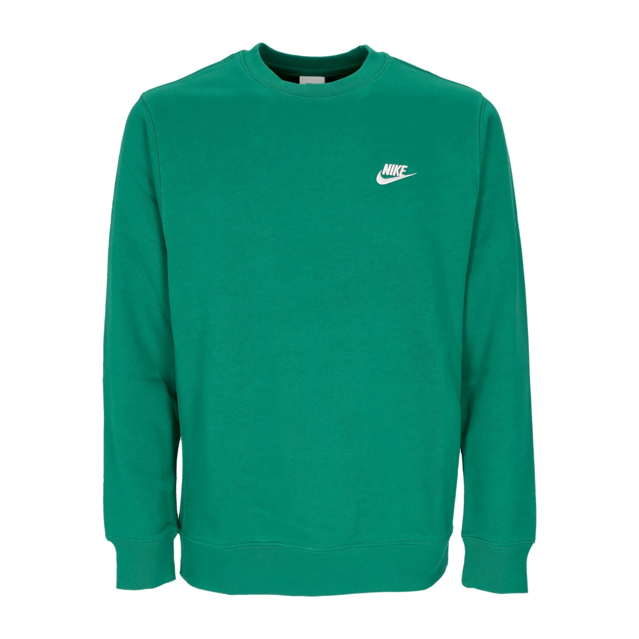Felpa Girocollo Uomo Club Crew Bb Malachite/white