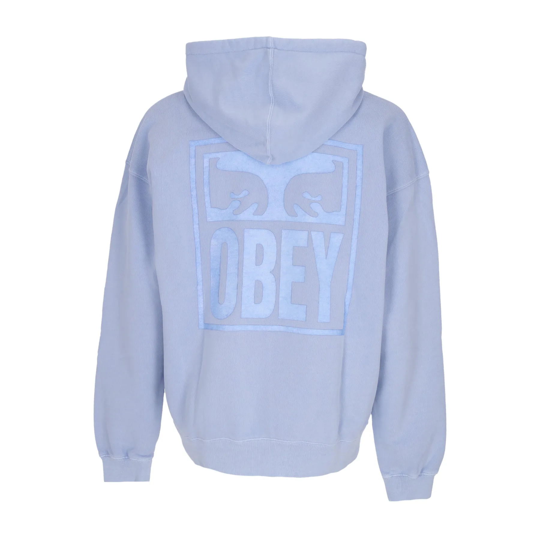 Felpa Leggera Cappuccio Uomo Pigment Eyes Icon Extra Heavy Hoodie Pigment Hydrangea
