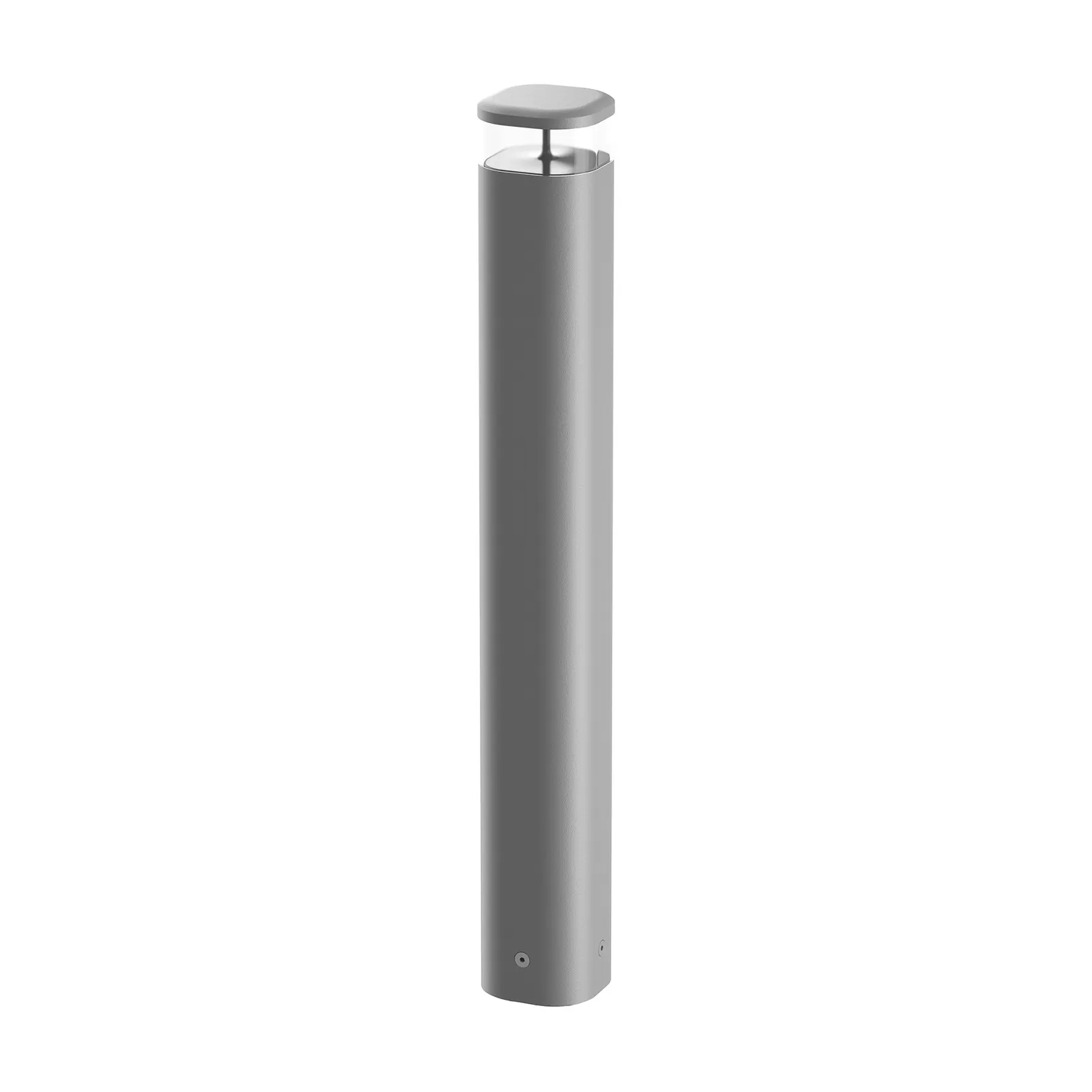 FLOS Pointbreak Bollard 2, 2.700K grigio 90cm