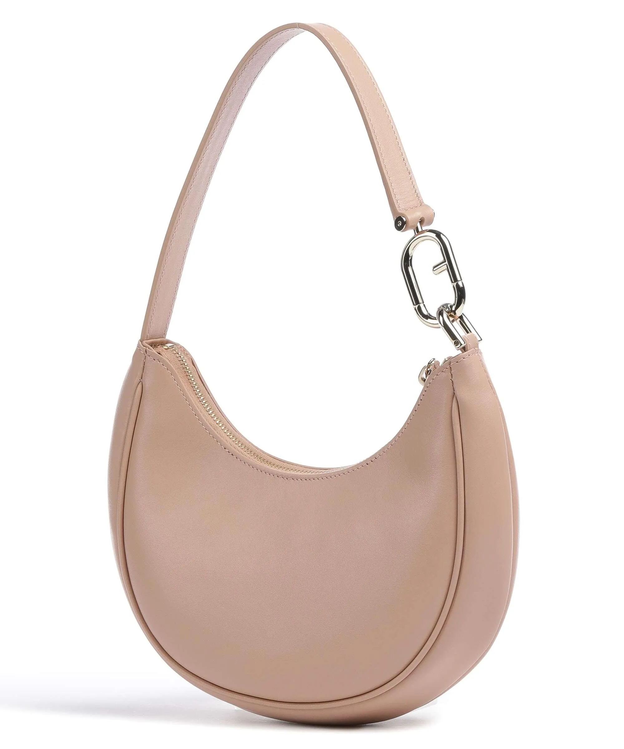  Furla Primavera S Borsa a spalla pelle a grana fine rosa antico  