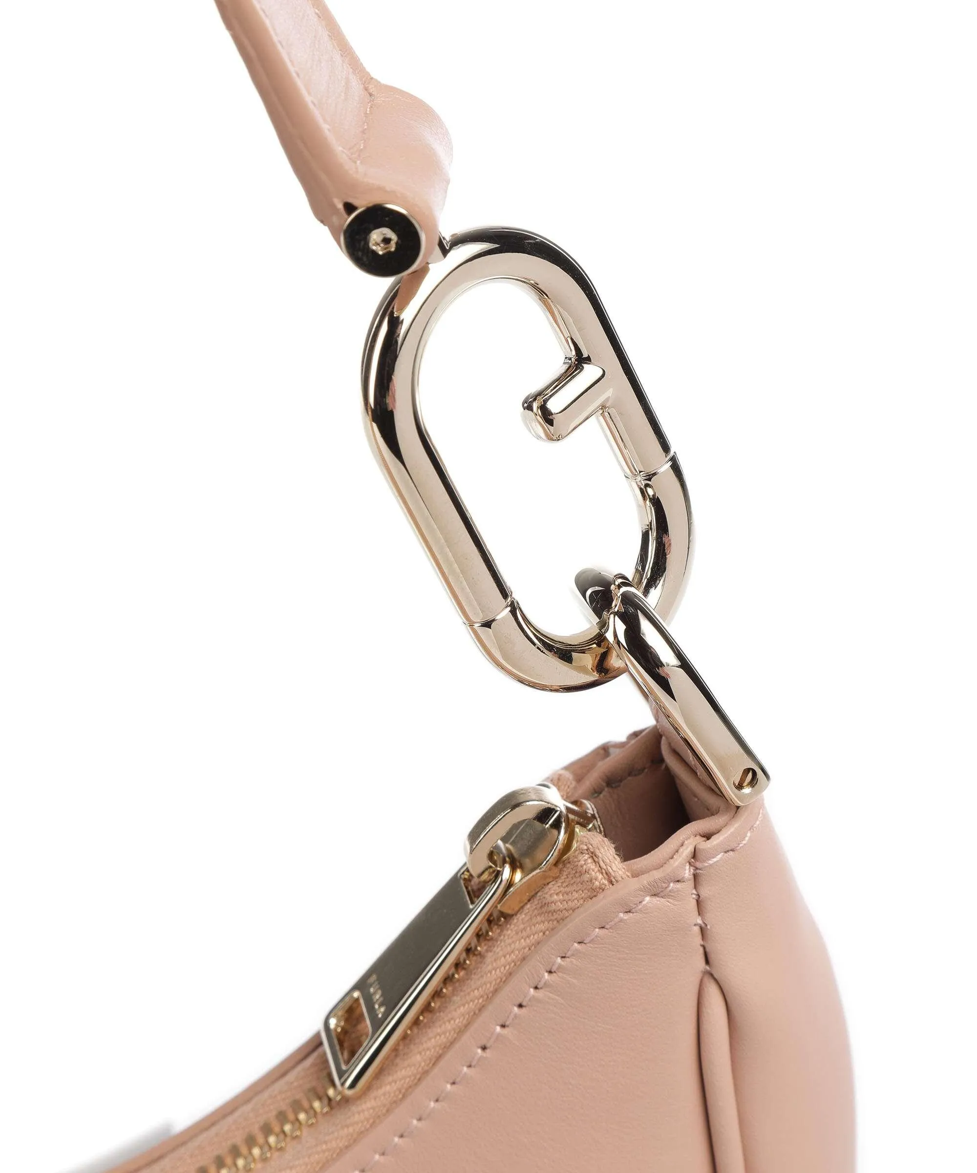  Furla Primavera S Borsa a spalla pelle a grana fine rosa antico  