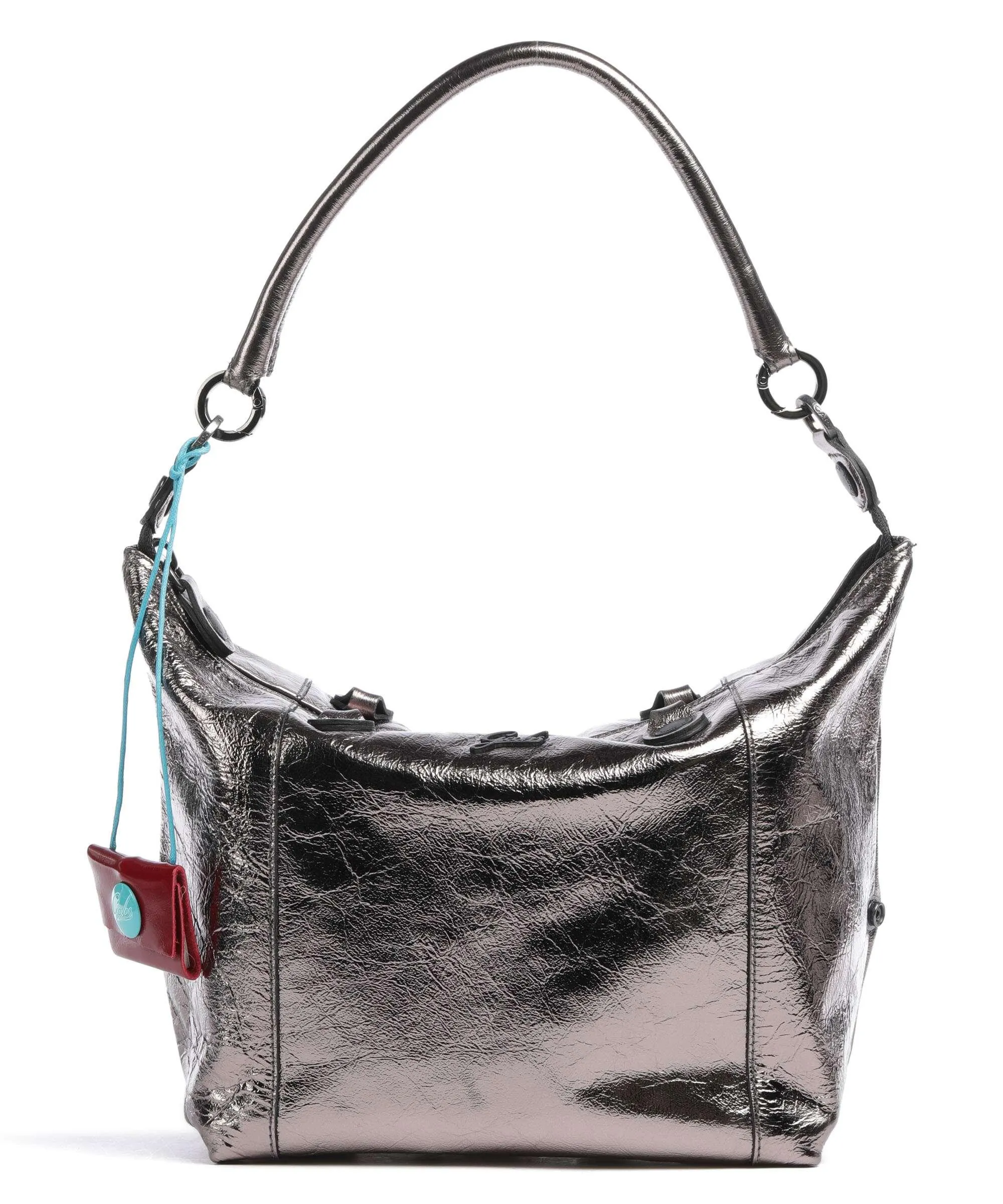  Gabs G3 Plus M Borsa a zainetto pelle di vitello grana blu chiaro  