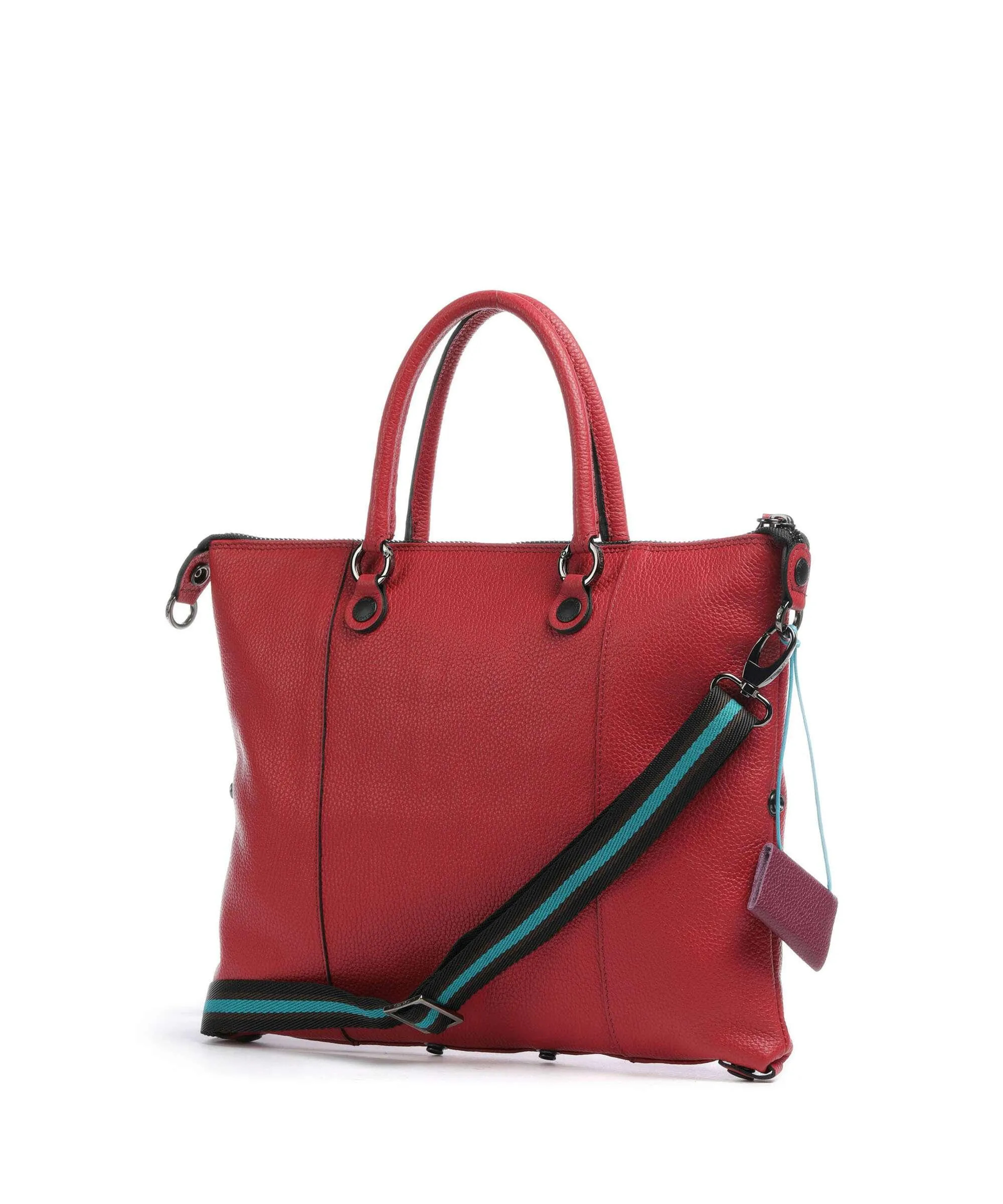  Gabs G3 Plus M Borsa a zainetto pelle di vitello grana rosso  
