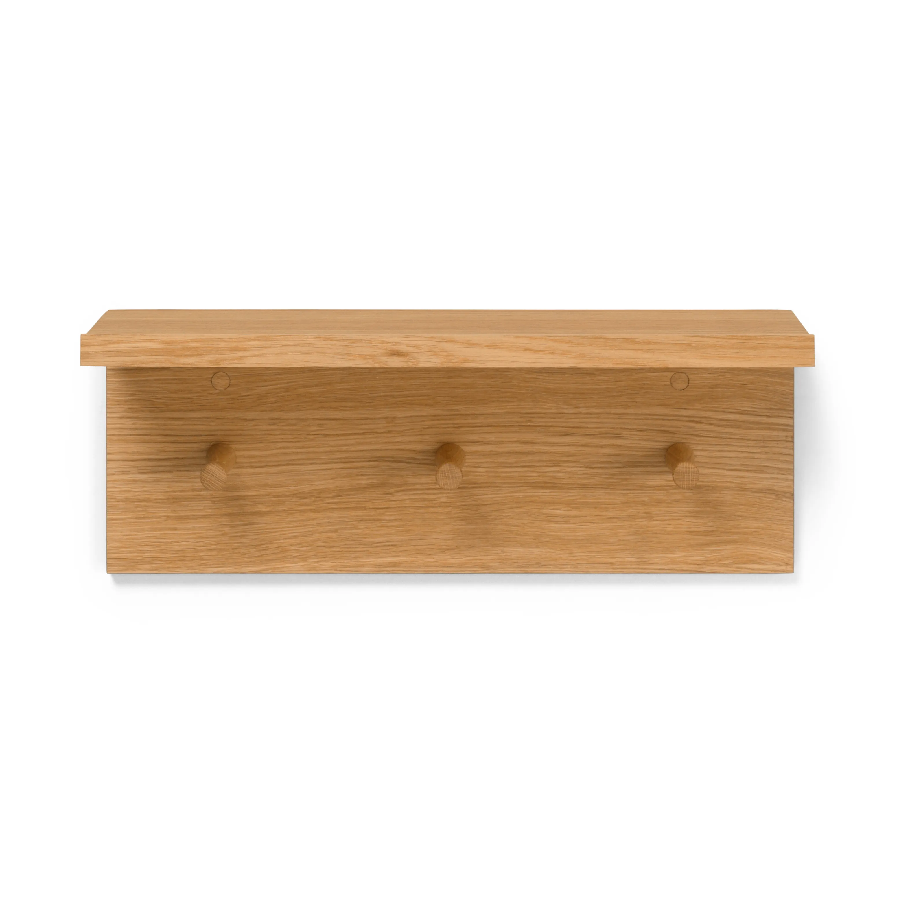 Ganci e mensola in rovere Place Rack.jg{font-size:18px}Piccolo