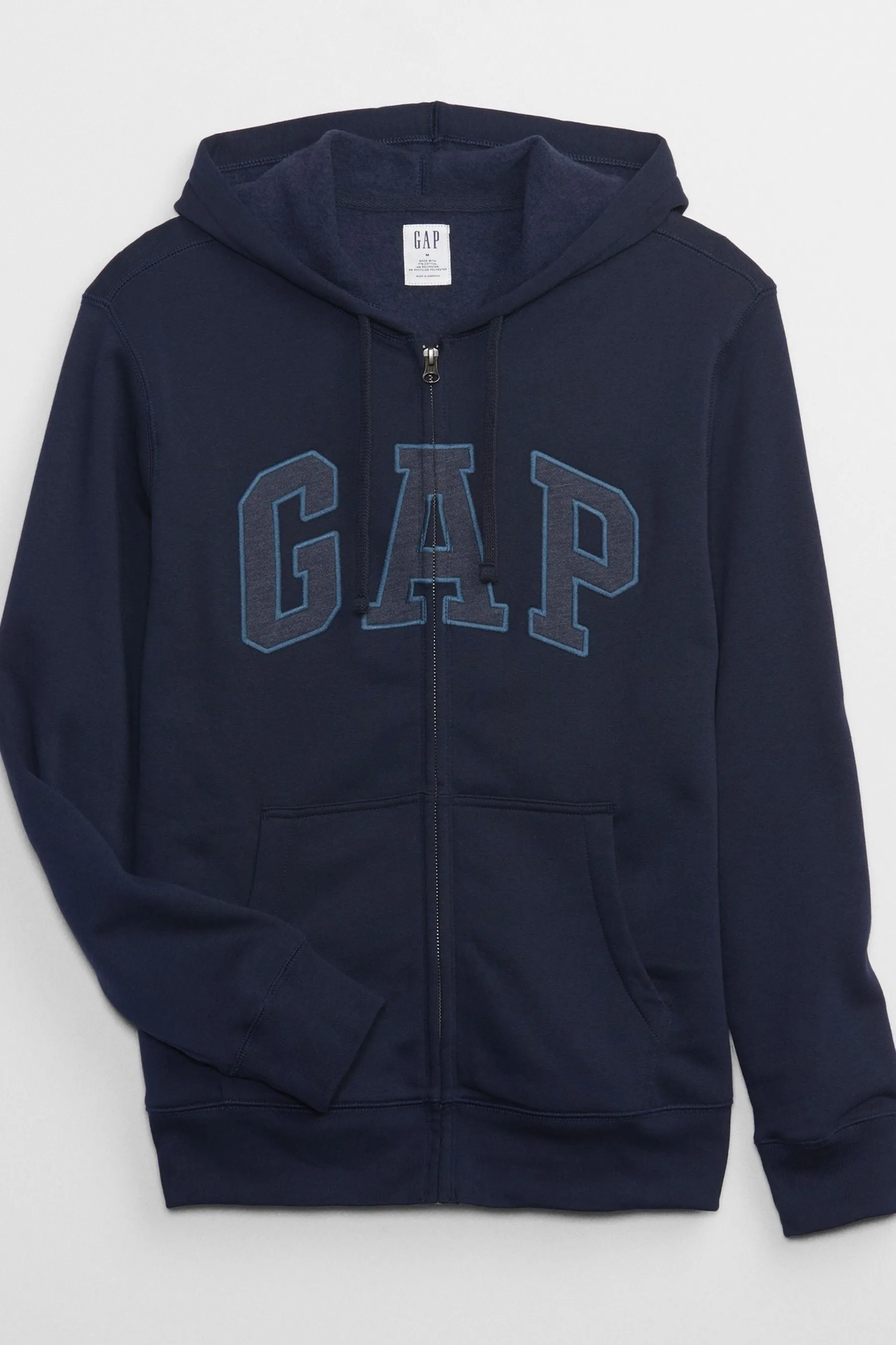 Gap - Felpa con cappuccio, zip e logo