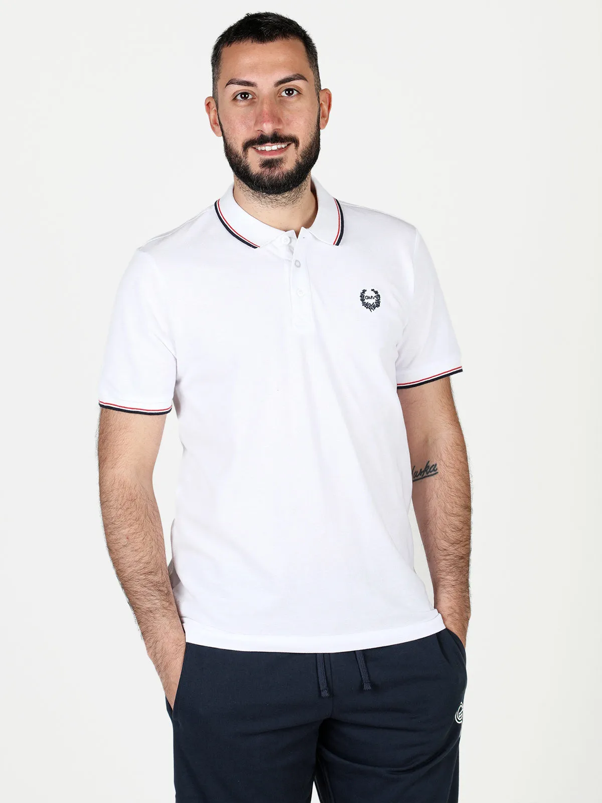 Gian Marco Venturi Polo à manches courtes pour hommes