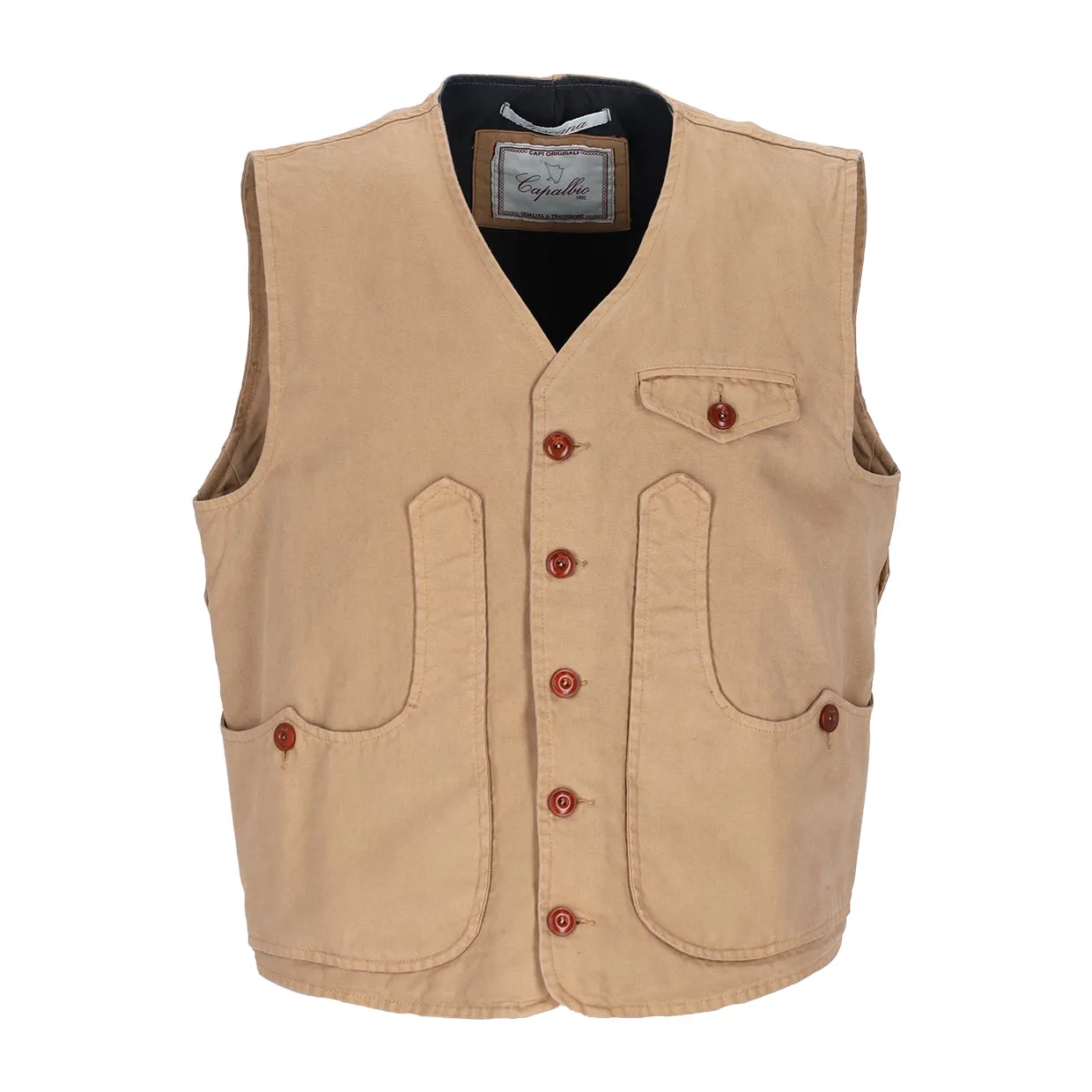 Gilet Capalbio Maremmano Beige