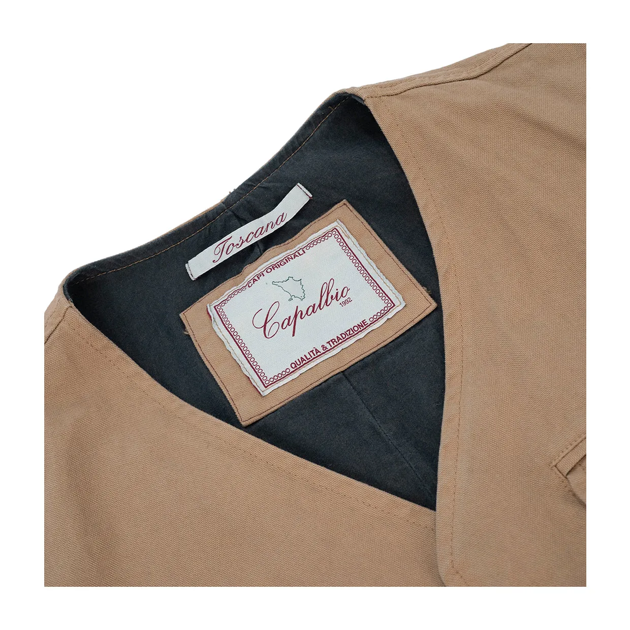 Gilet Capalbio Maremmano Beige