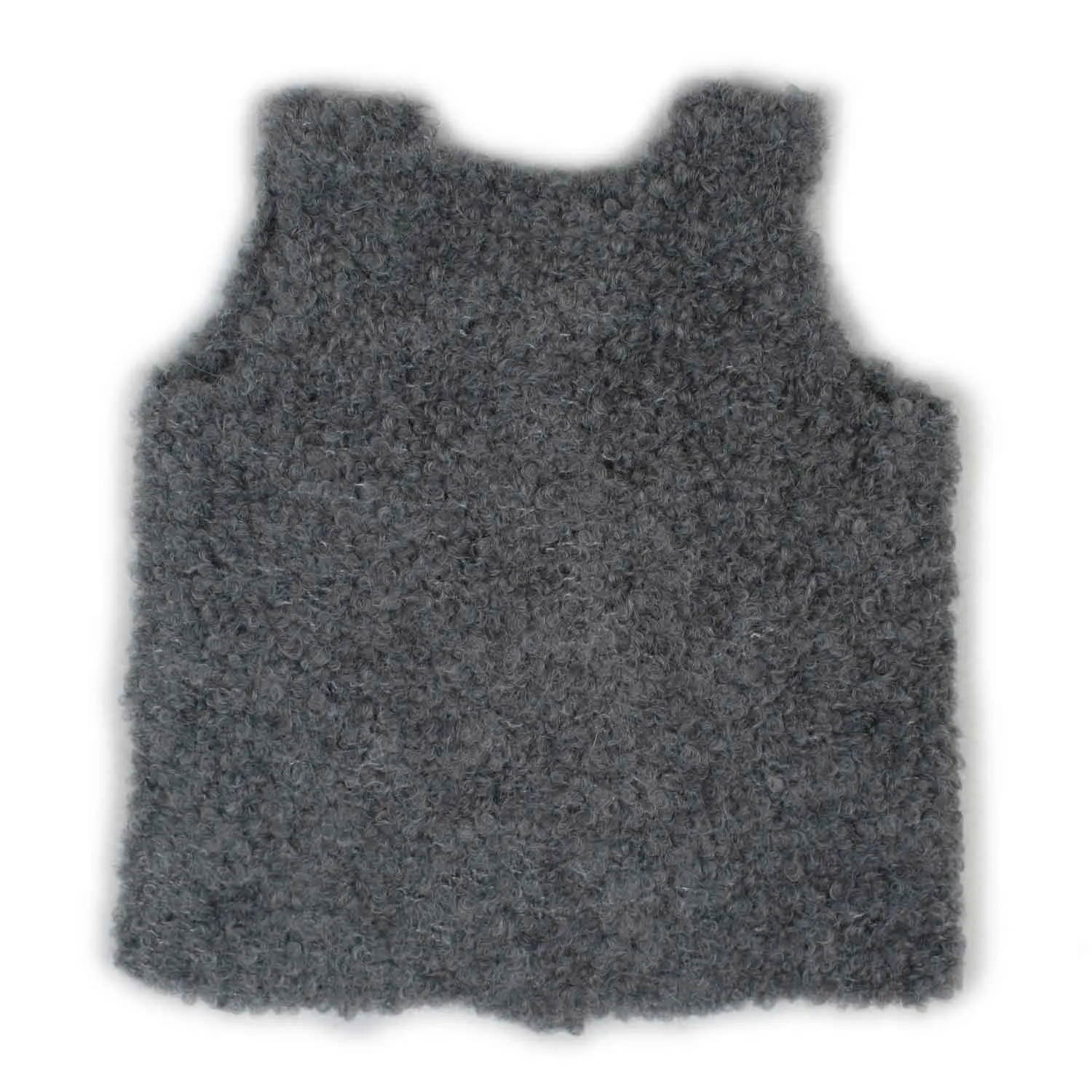 Gilet Lana Bebè Grigio