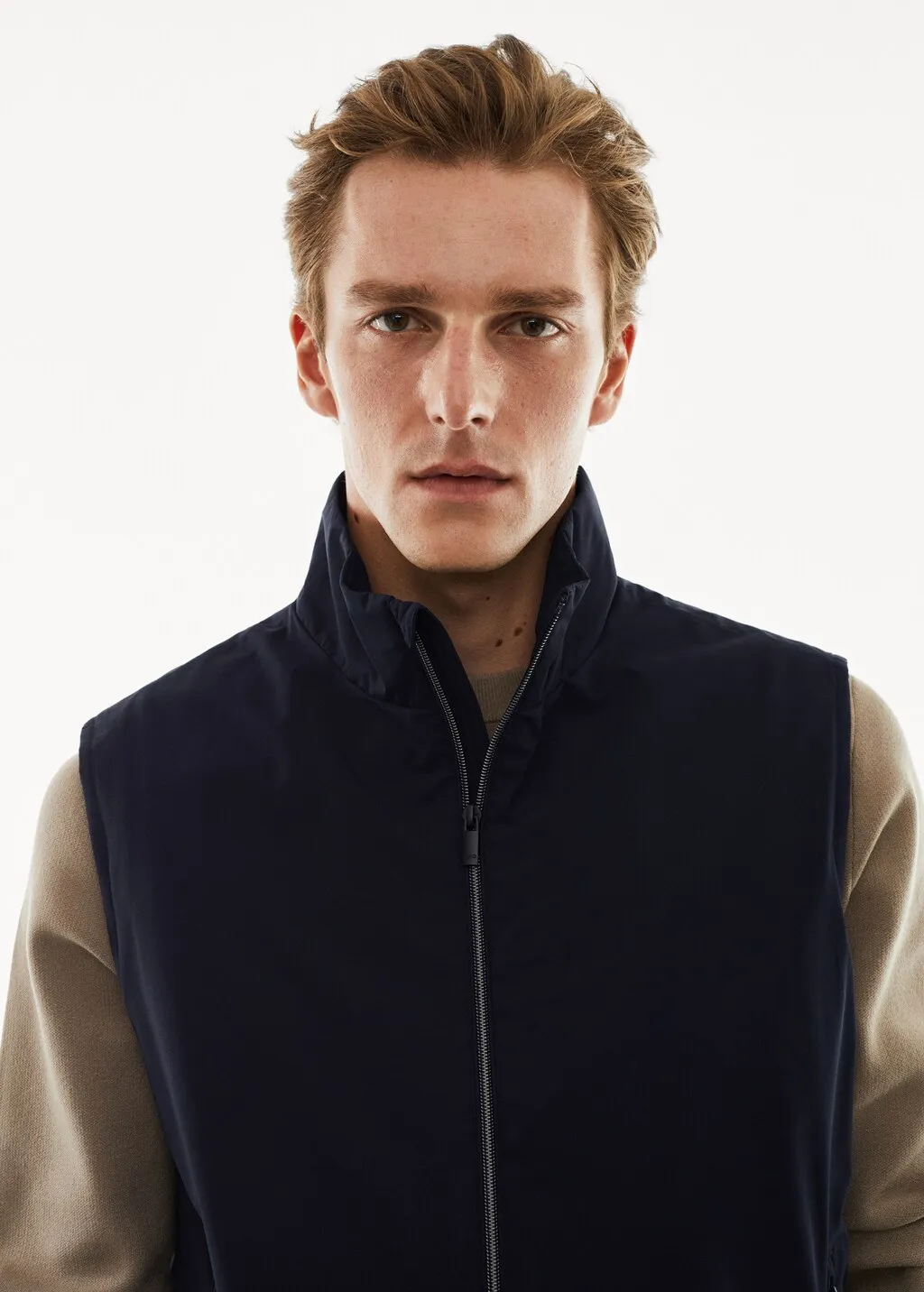 Gilet leggero trapuntato water-repellent