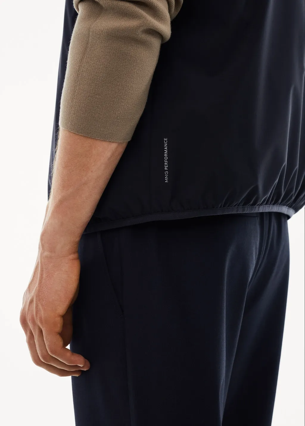 Gilet leggero trapuntato water-repellent