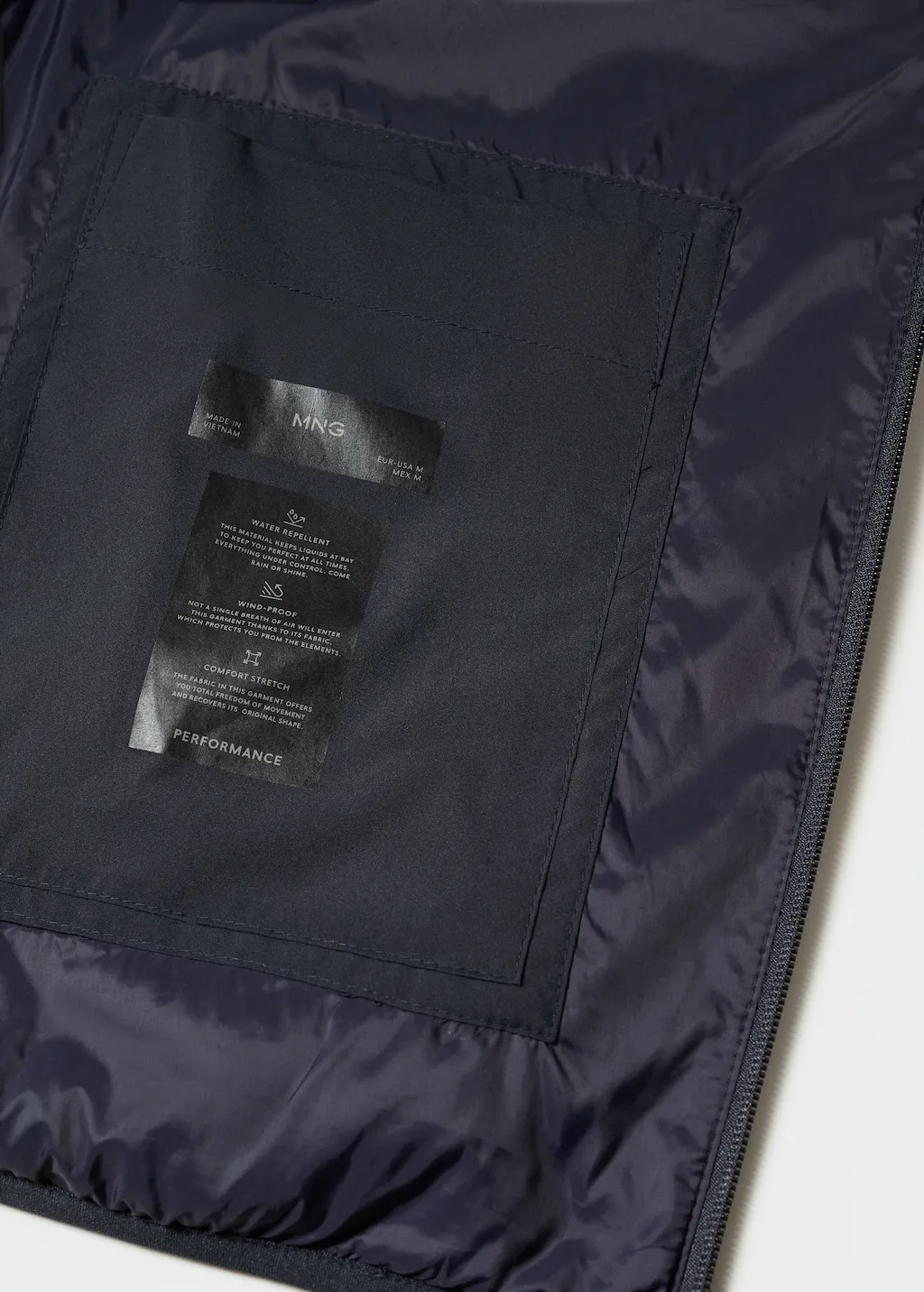 Gilet leggero trapuntato water-repellent