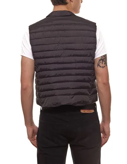 Gilet trapuntato Guido Maria Kretschmer gilet da uomo elegante con collo bavero marrone chiaro