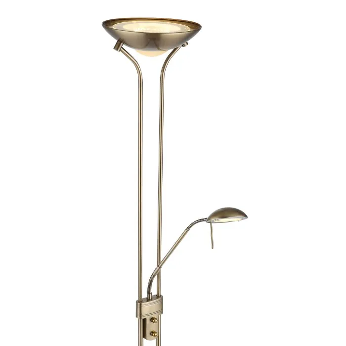 Globo LEONAS Piantana LED Ottone antico, 1-Luce